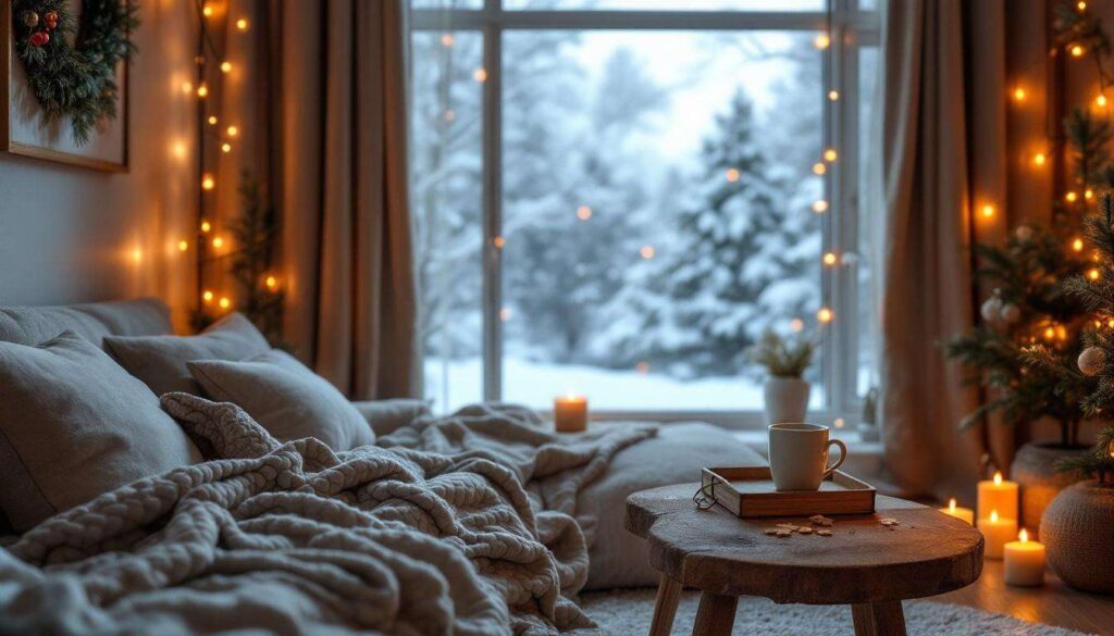 3 Tipps, wie Sie Ihre Wohnung im Winter gemütlich machen