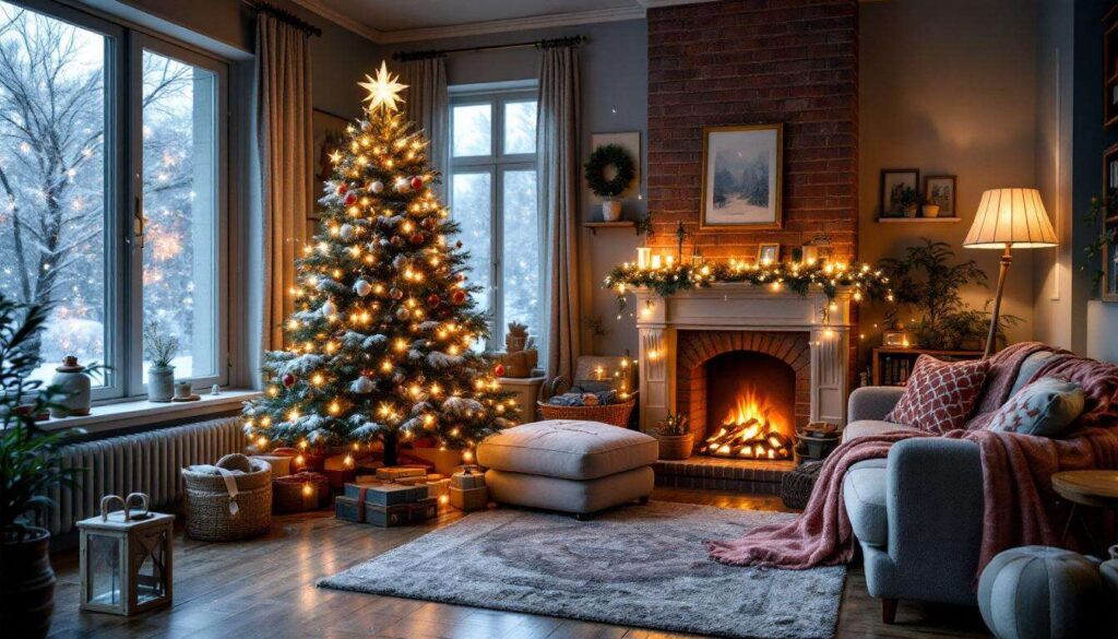 Dieser DIY-Trick macht Ihr Wohnzimmer sofort zum Winter-Wunderland