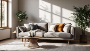 Die 30-cm-Regel: Warum Architekten Sofas nie direkt an die Wand stellen