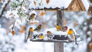 Schnee und Frost: So kannst du den Wintervögeln jetzt helfen