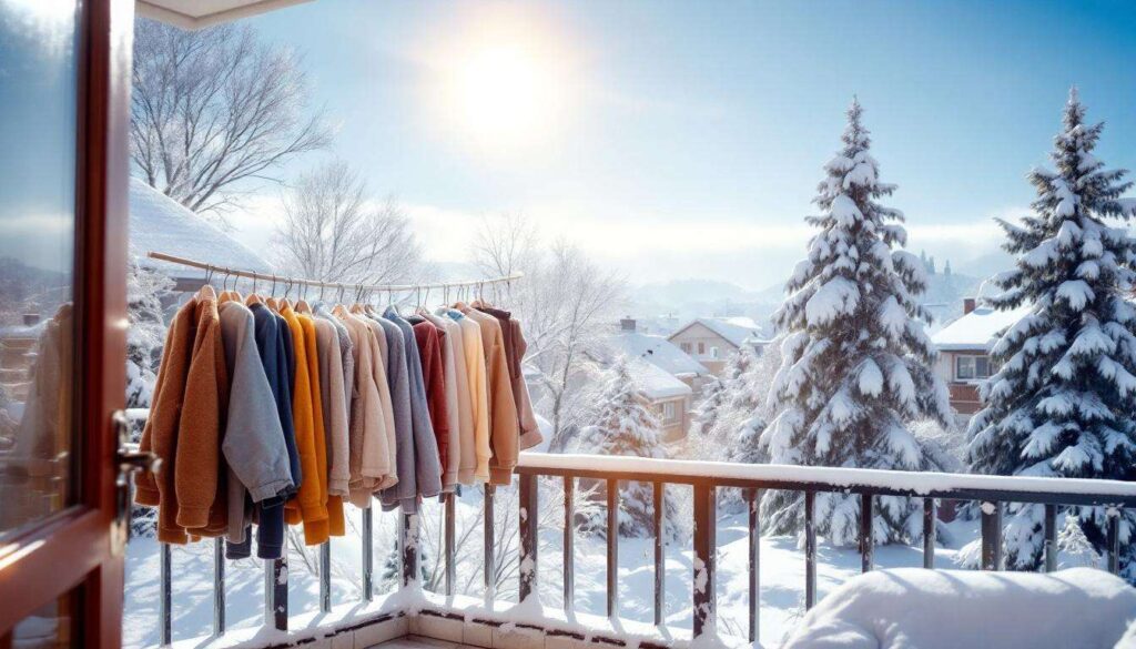 Wäsche im Winter trocknen – mit diesem Trick gehts schneller