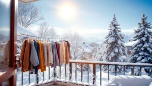 Wäsche im Winter trocknen – mit diesem Trick gehts schneller