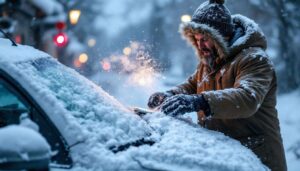 Eiskratzen am Auto: Ein Hausmittel hilft in Sekunden